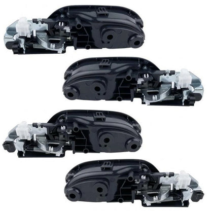 Interior Inner Inside Door Handle Set 4 Fits Honda Civic FD 4D Sedan 2006-11