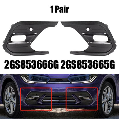 2 x Chrome Front Bumper Fog Light Frame Cover for 2GS (2021–2023)