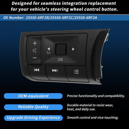 Steering Wheel Cruise Control Switch for Nissan Rogue Pathfinder (2008-2023)