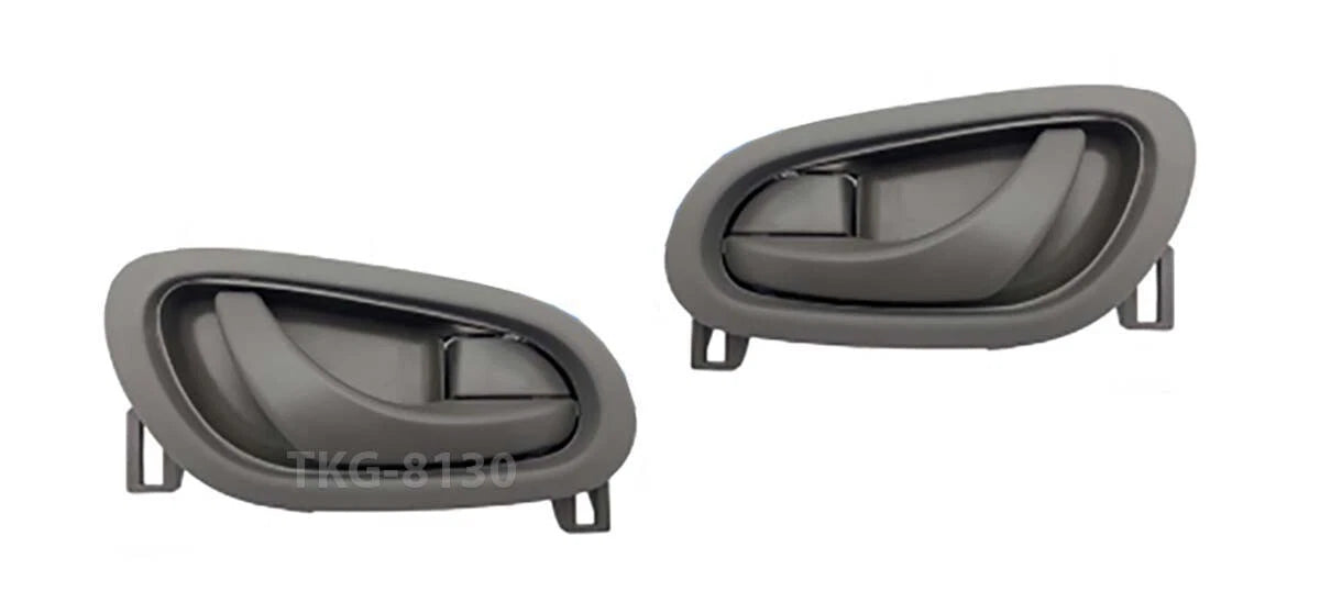 Inner Door Handle 1 Pair Gray for Nissan Navara NP300 (2015-2023)