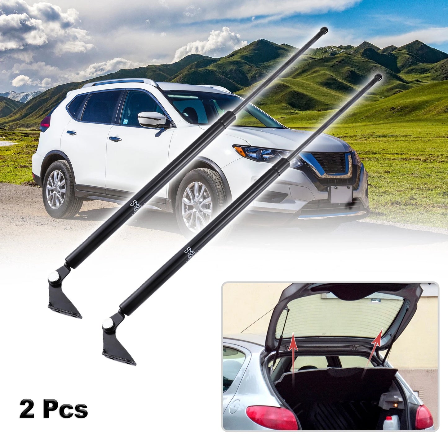 Rear Tailgate Lift Supports for Nissan (2013-2019)