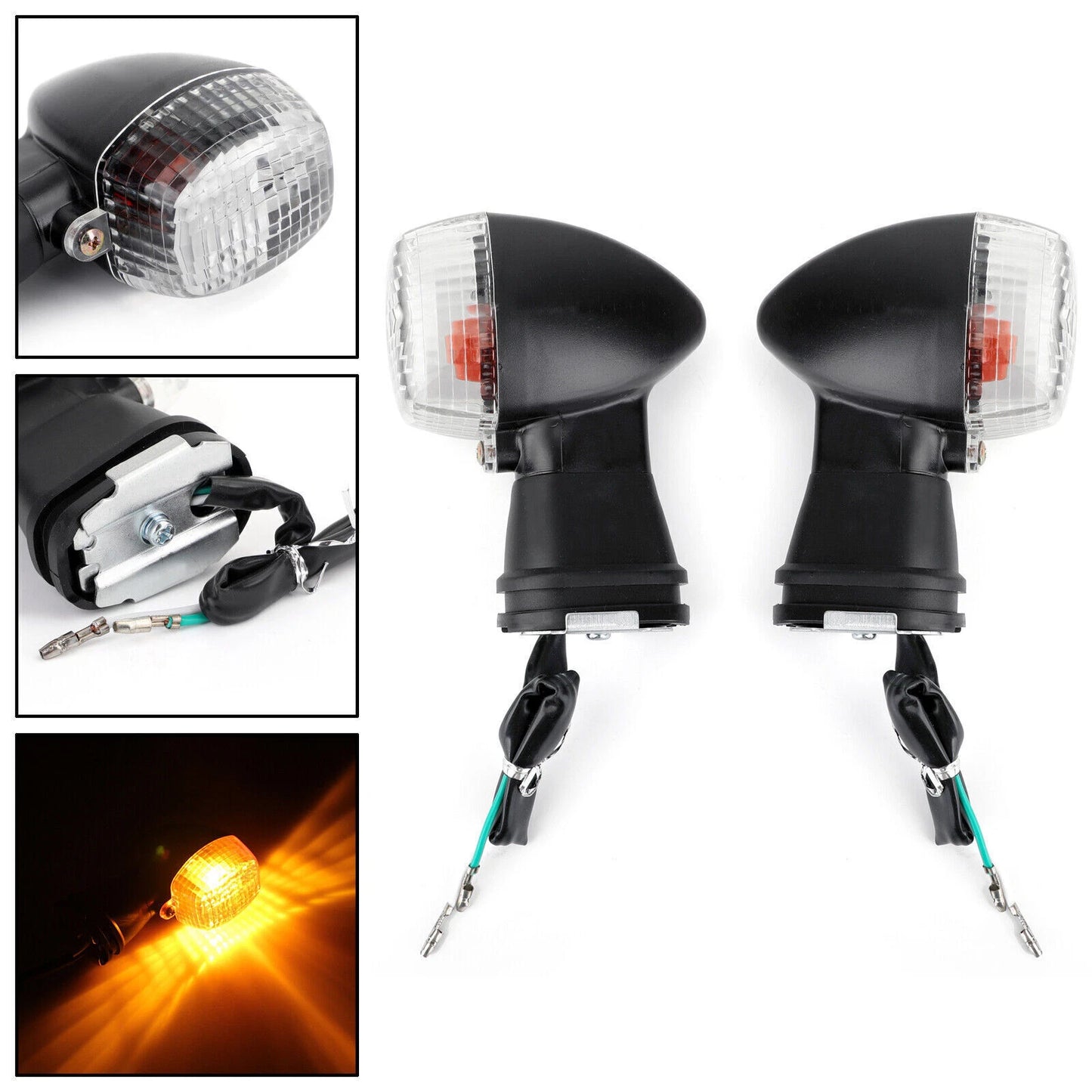 Front Turn Signal for Kawasaki Ninja ZX-6R/7R/9R/12R/EX500R/GPZ (2000-2009)