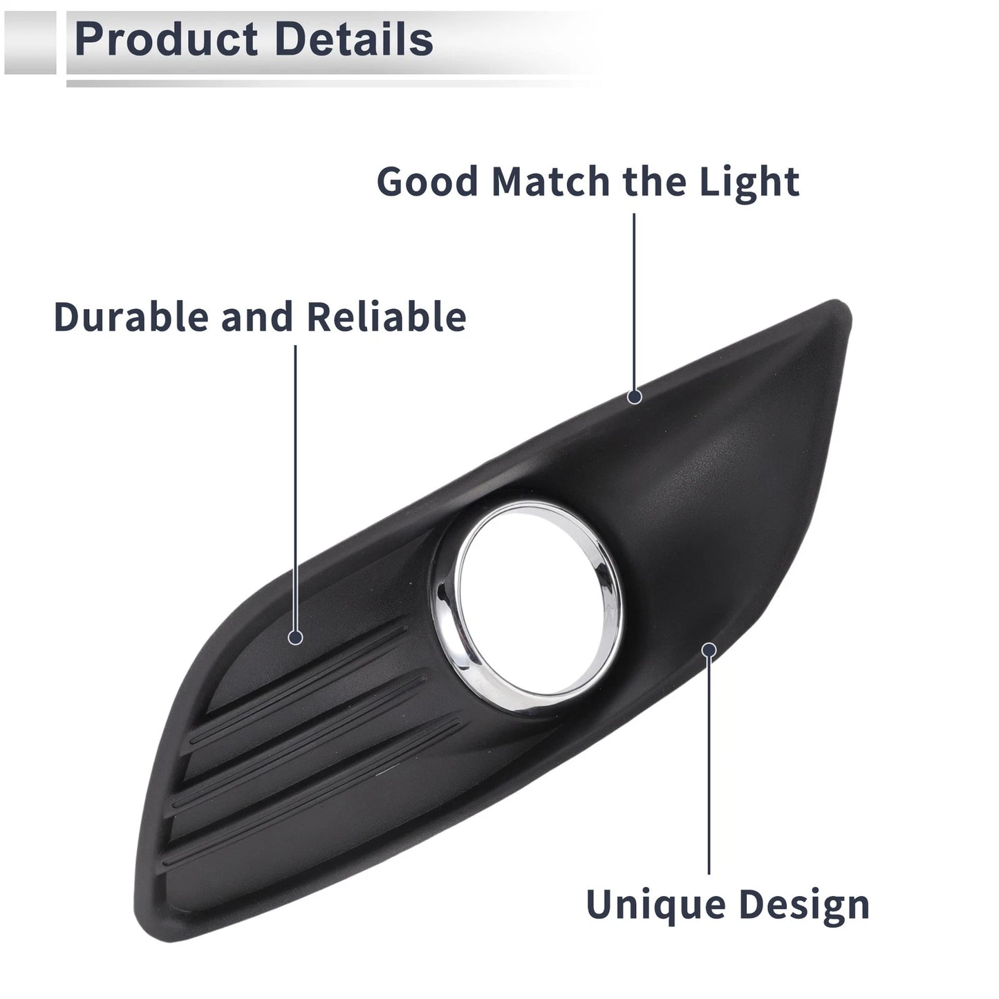 Front Right Fog Light Grill for Ford Focus Mk2 (2009-2012)