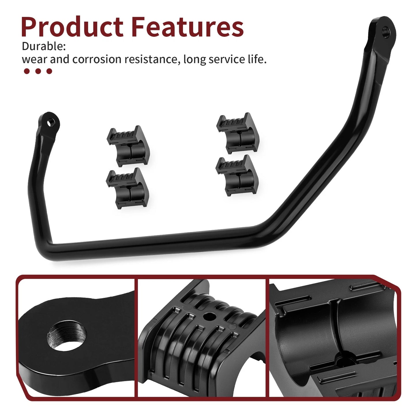 Stabilizer Sway Bar with Bushings for Polaris General 1000/4 2016-2025