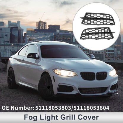 Car Front Fog Light Grill for BMW F20 F21 (2011-2015) - 1 Pair