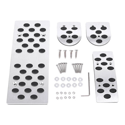 STI MT Pedals Foot Rest Pads for Subaru Legacy Outback Forester Impreza