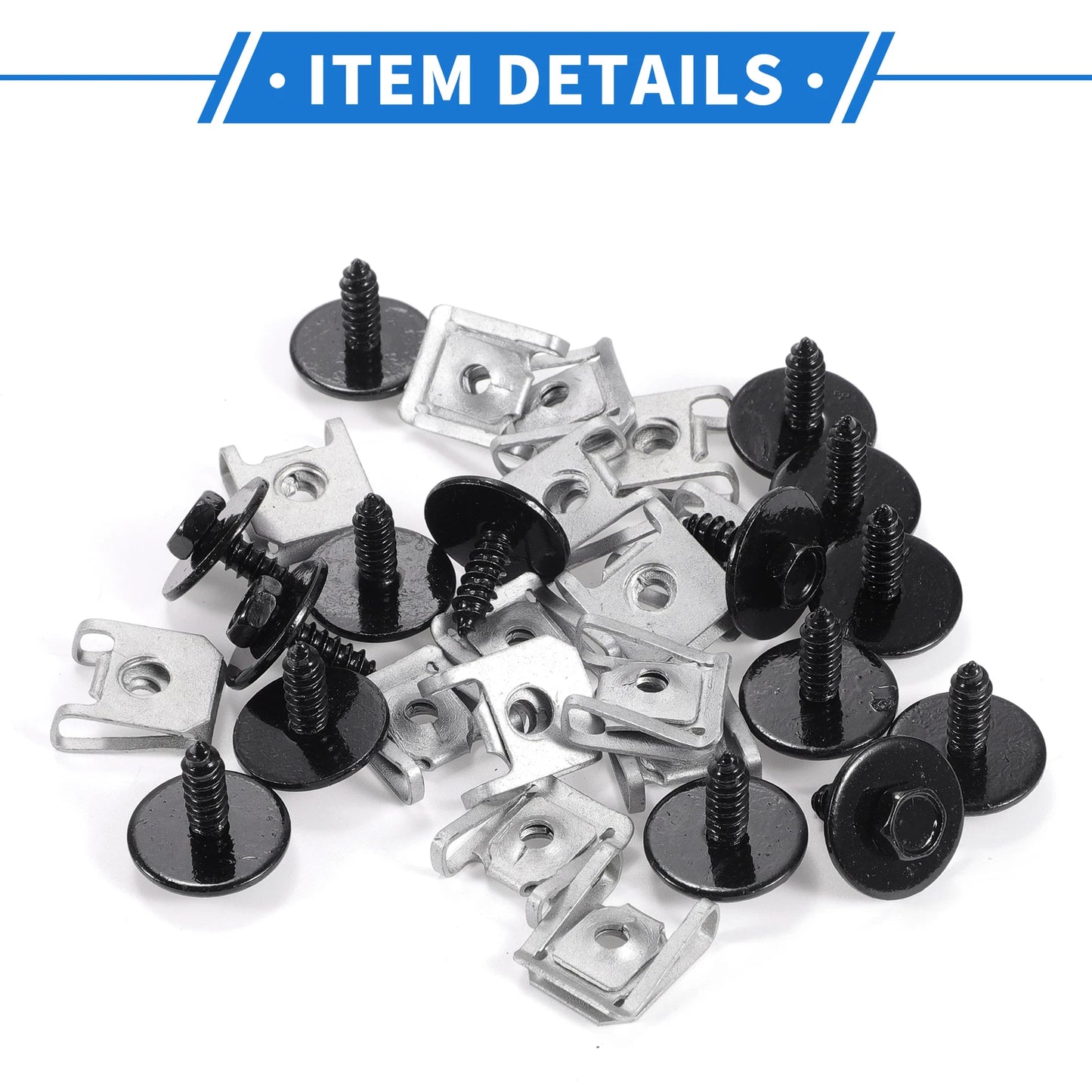 Fender Liner Splash Shield Bumper Cover Screw for BMW 1 Series (2011)