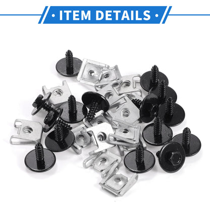 Fender Liner Splash Shield Bumper Cover Screw for BMW 1 Series (2011)