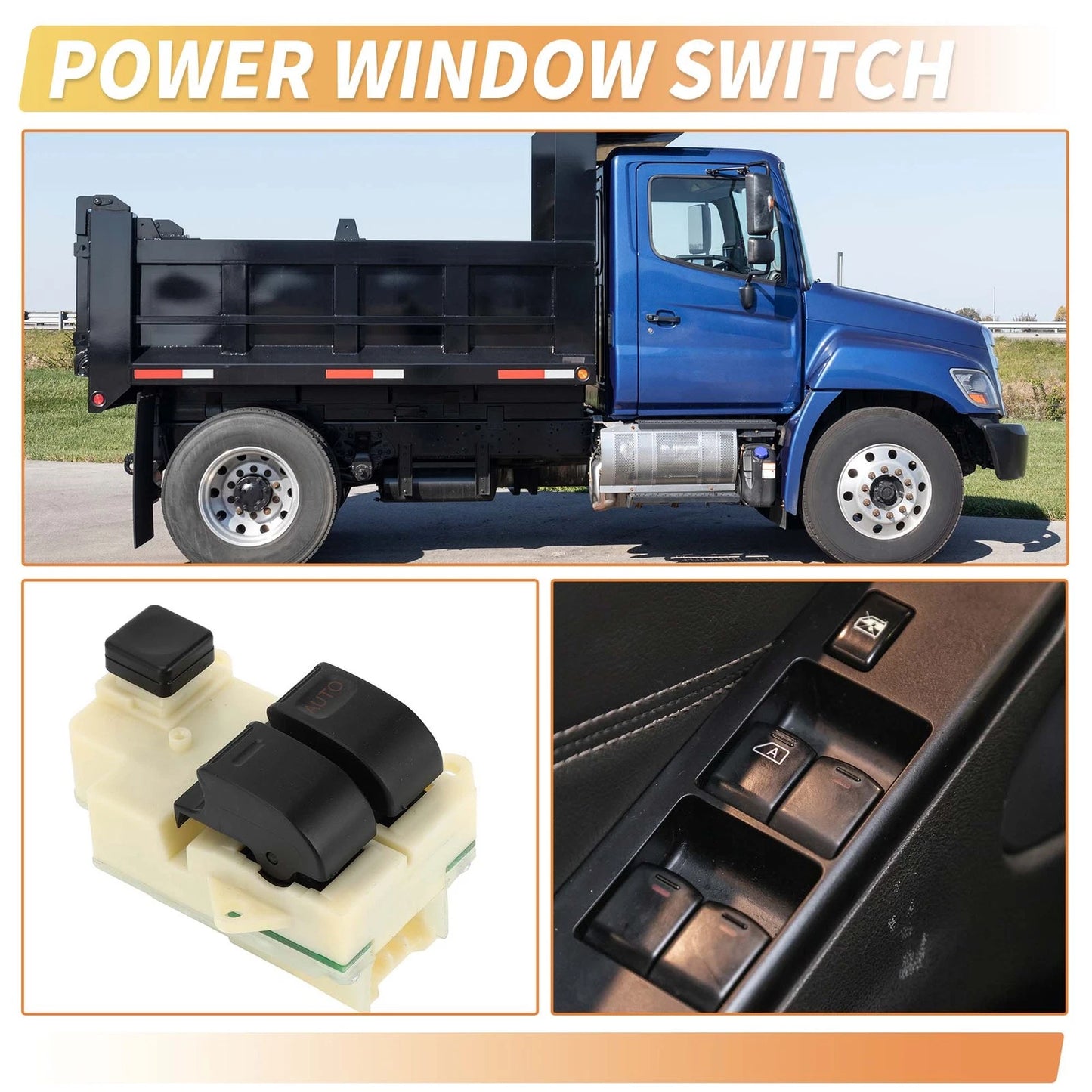 Power Window Switch for Toyota Hino (2004-2019)