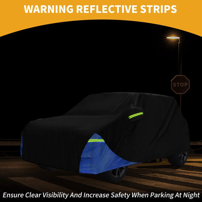 Waterproof Car Cover for Mini Cooper 2DR 2002-2021 Black Blue