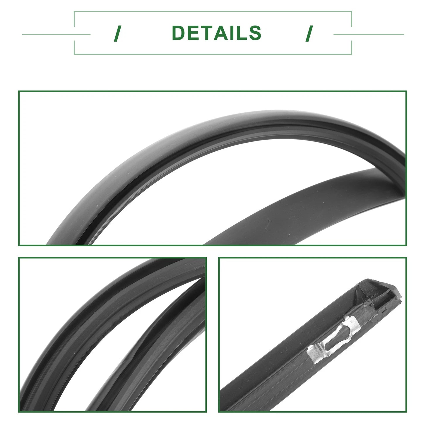 Left Roof Sealing Strip Sunroof Trim for Honda Civic (2016-2021)