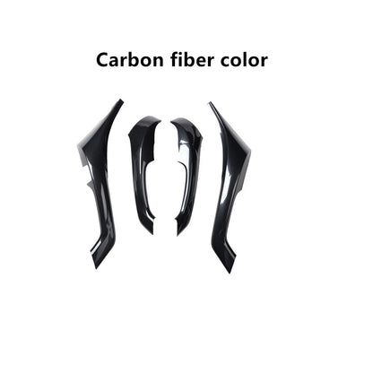 4 x Carbon Fiber Interior Door Armrest Cover Trim for Acura TSX (2009-2014)