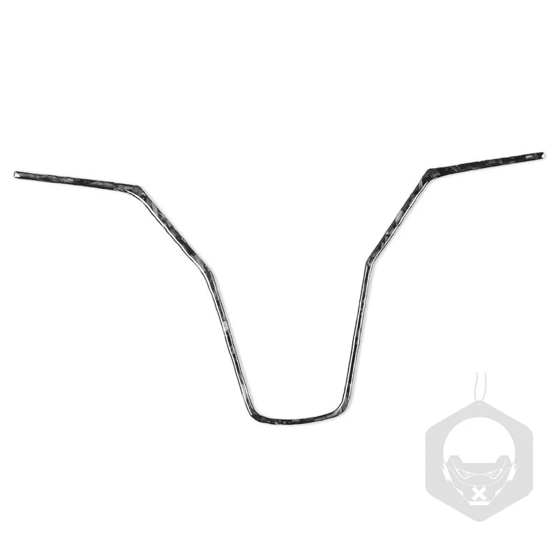 Forged Carbon Fiber Steering Wheel Frame Trim for Tesla Model 3/Y