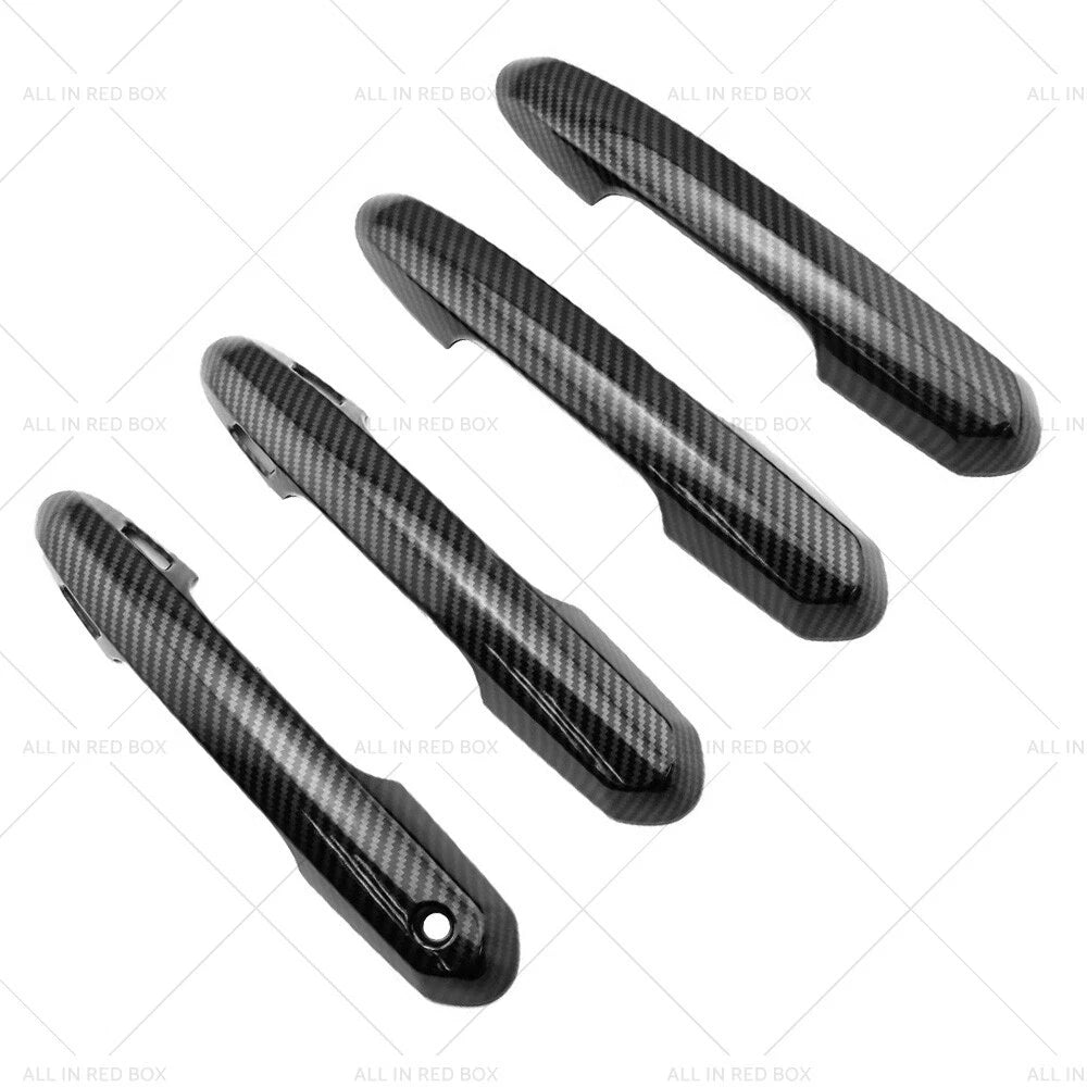 Carbon Fiber Door Handle Covers for Toyota RAV4 Hybrid (2019-2023)