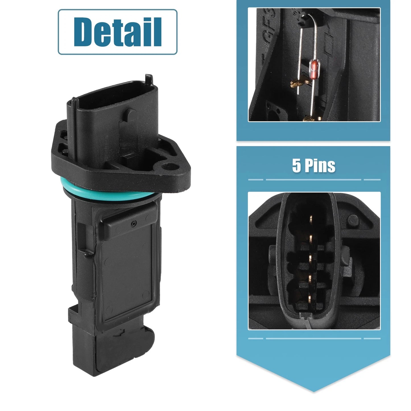 Mass Air Flow Sensor for Kia Carens II 2.0 CRDi (2002-2006)