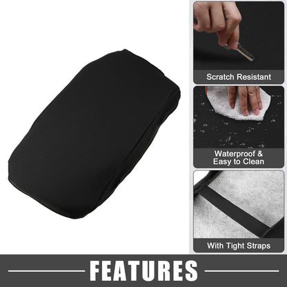 Car Center Console Armrest Cover for Toyota Camry (2012-2017) Black 1 x