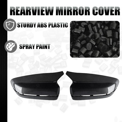 Carbon Fiber Side Mirror Cover Caps for BMW G30 G20 G11 G12 M Style (2017-2022)