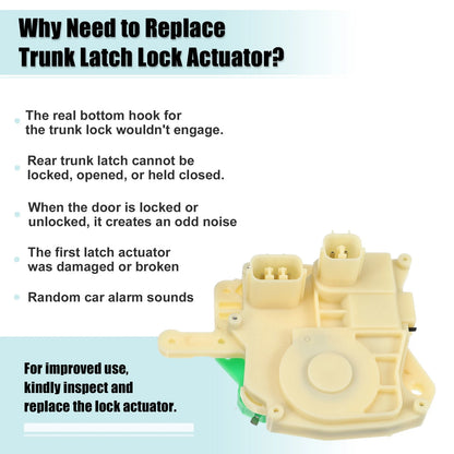Rear Tailgate Boot Lock Latch for Honda CRV (2001-2006)