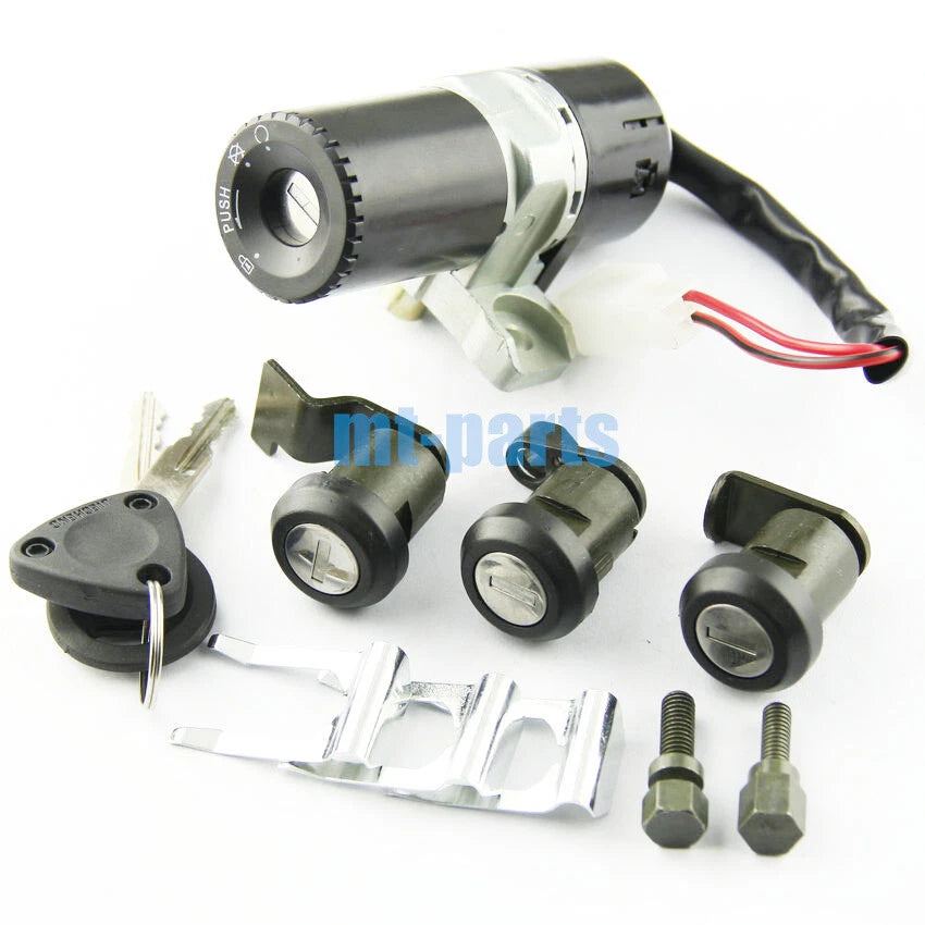 Ignition Key Switch Lock Set for Peugeot SV 250 (2001)