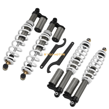 2 x Front Rear Air Shock Absorbers & Tool for Polaris RZR S 800 EFI (2009–2012)