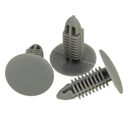 50 x 1/4" Hole Plastic Fasteners Clips for Hyundai Sk
