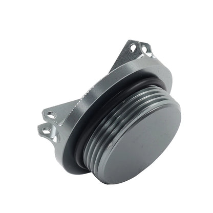 Grey Engine Oil Filler Cap Cover for Kawasaki Z750 ZX636 ZX-6R ZX10R ZX14R