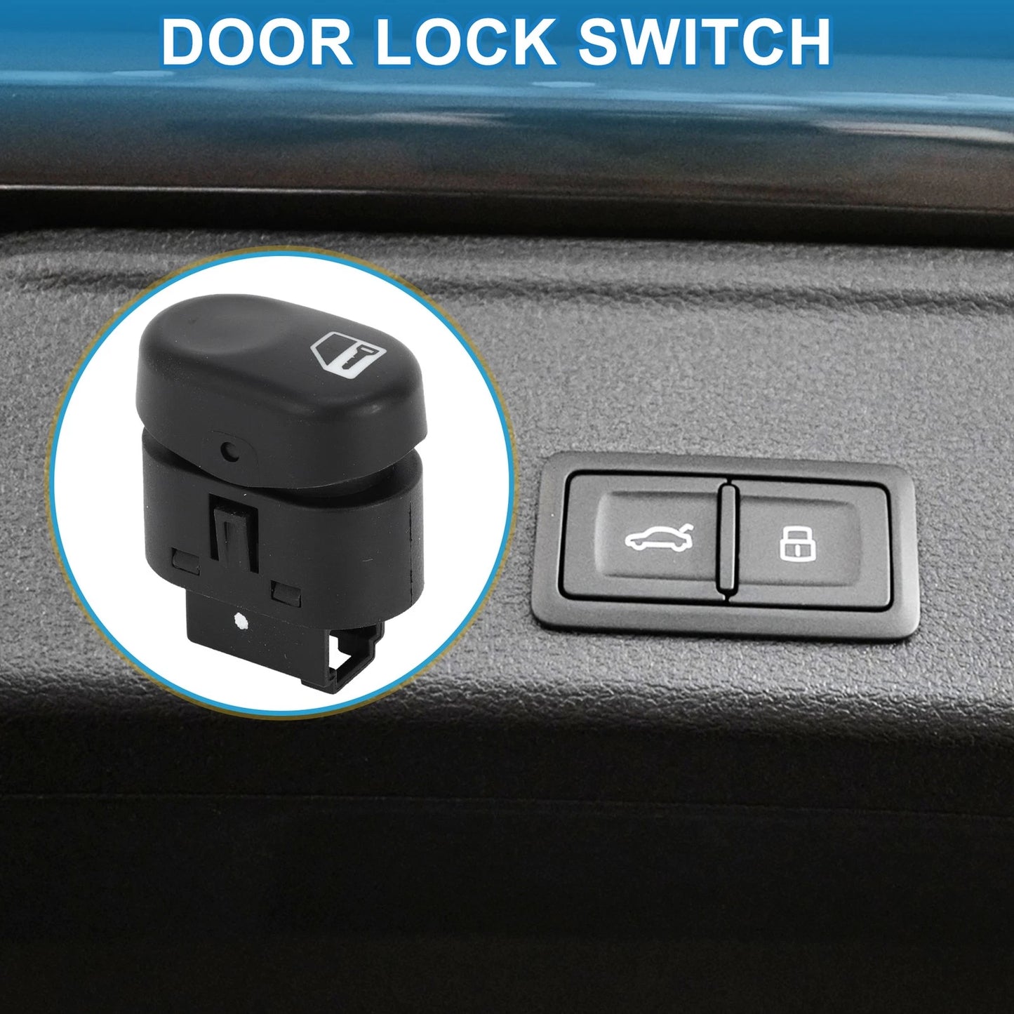 Door Lock Switch & Central Lock Button for Chevrolet Malibu (2004-2008)