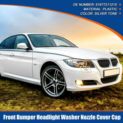 Right Side Front Bumper Washer Nozzle Cover for BMW 3 Series (2007-2013)