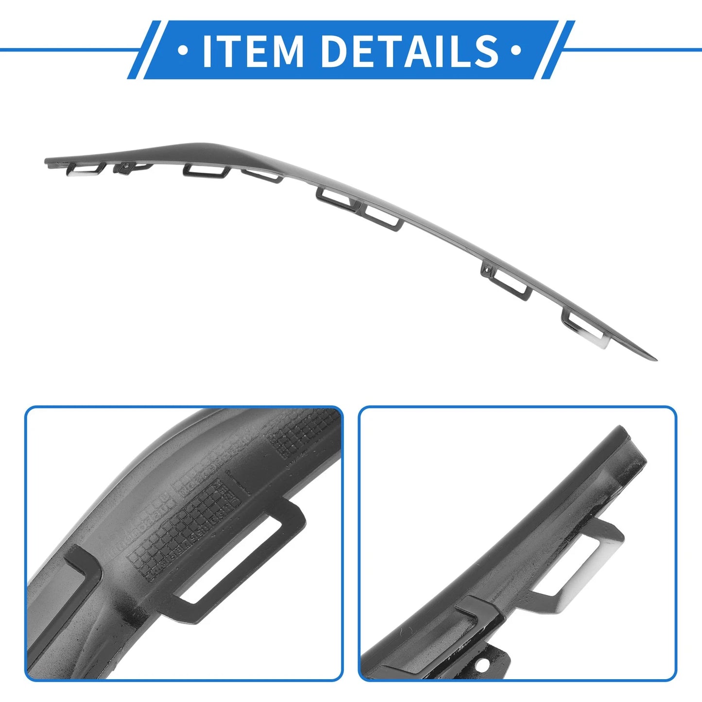 Front Right Bumper Grille Trim for Mercedes-Benz W117 CLA (2017-2019)