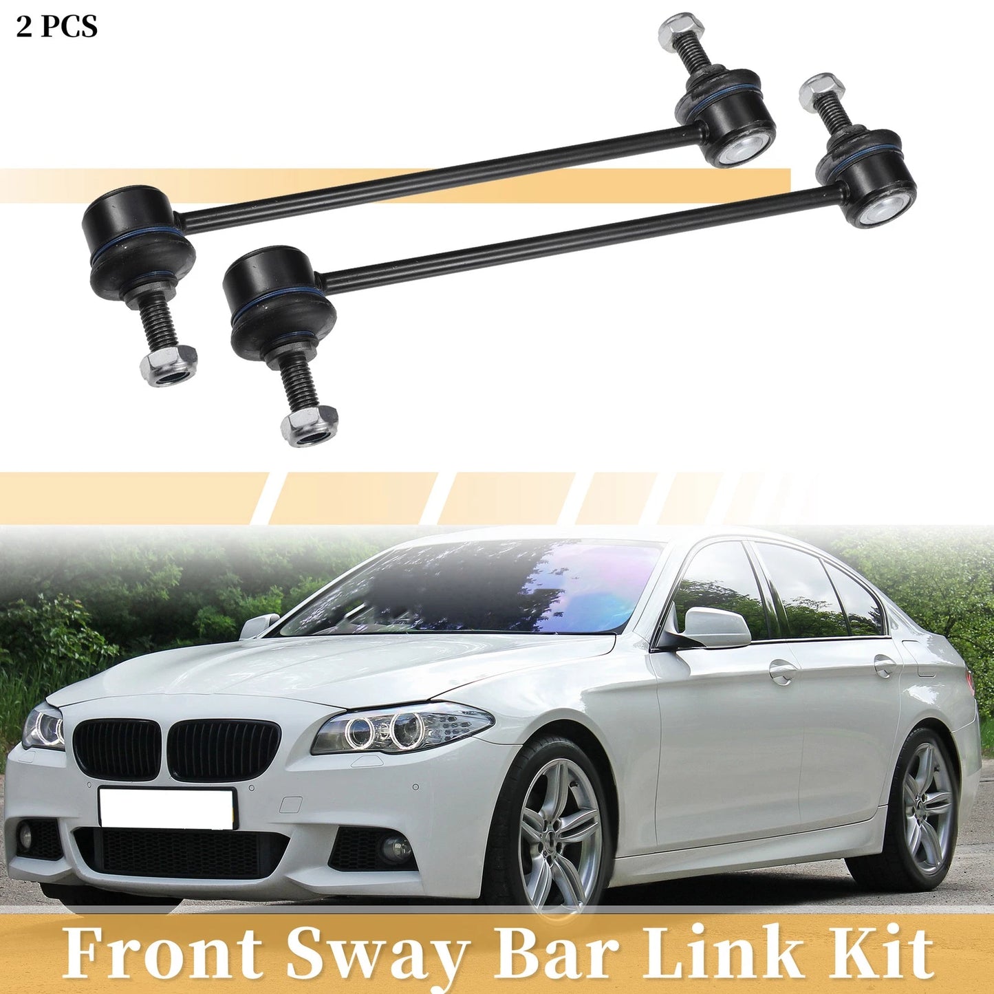 Front Stabiliser Sway Bar Link for BMW 524td (1985-1986)