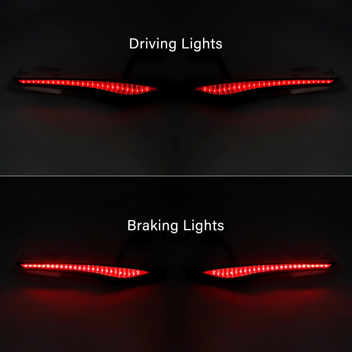 Saddlebag Accent Swoop LED Lights for Honda Goldwing GL 1800 (2012-2017)