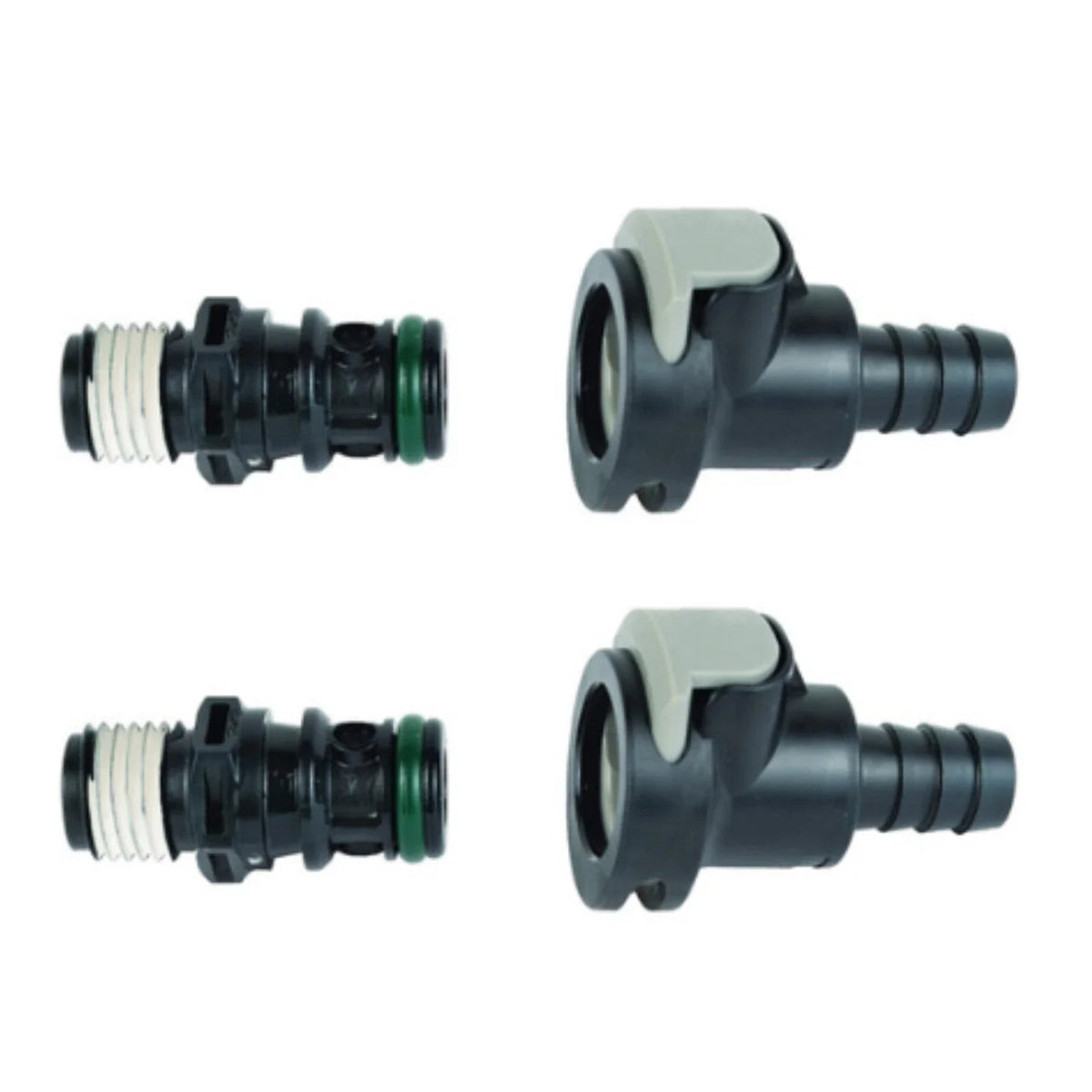 Sprayless Fuel Line Connector for Attwood Universal 8838US6 Male/Female X2