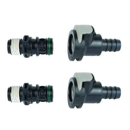 Sprayless Fuel Line Connector for Attwood Universal 8838US6 Male/Female X2