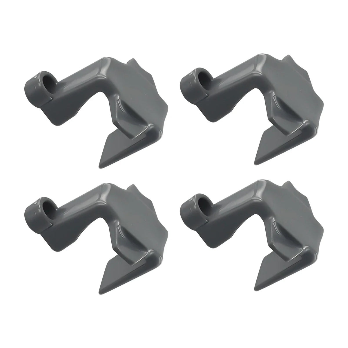 4 Pack Pontoon Boat Square Rail Mudguard Clips for All Pontoon Models