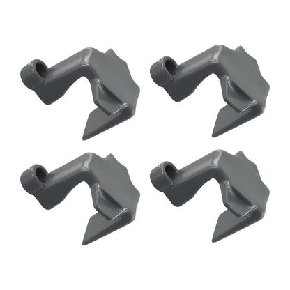 4 Pack Pontoon Boat Square Rail Mudguard Clips for All Pontoon Models