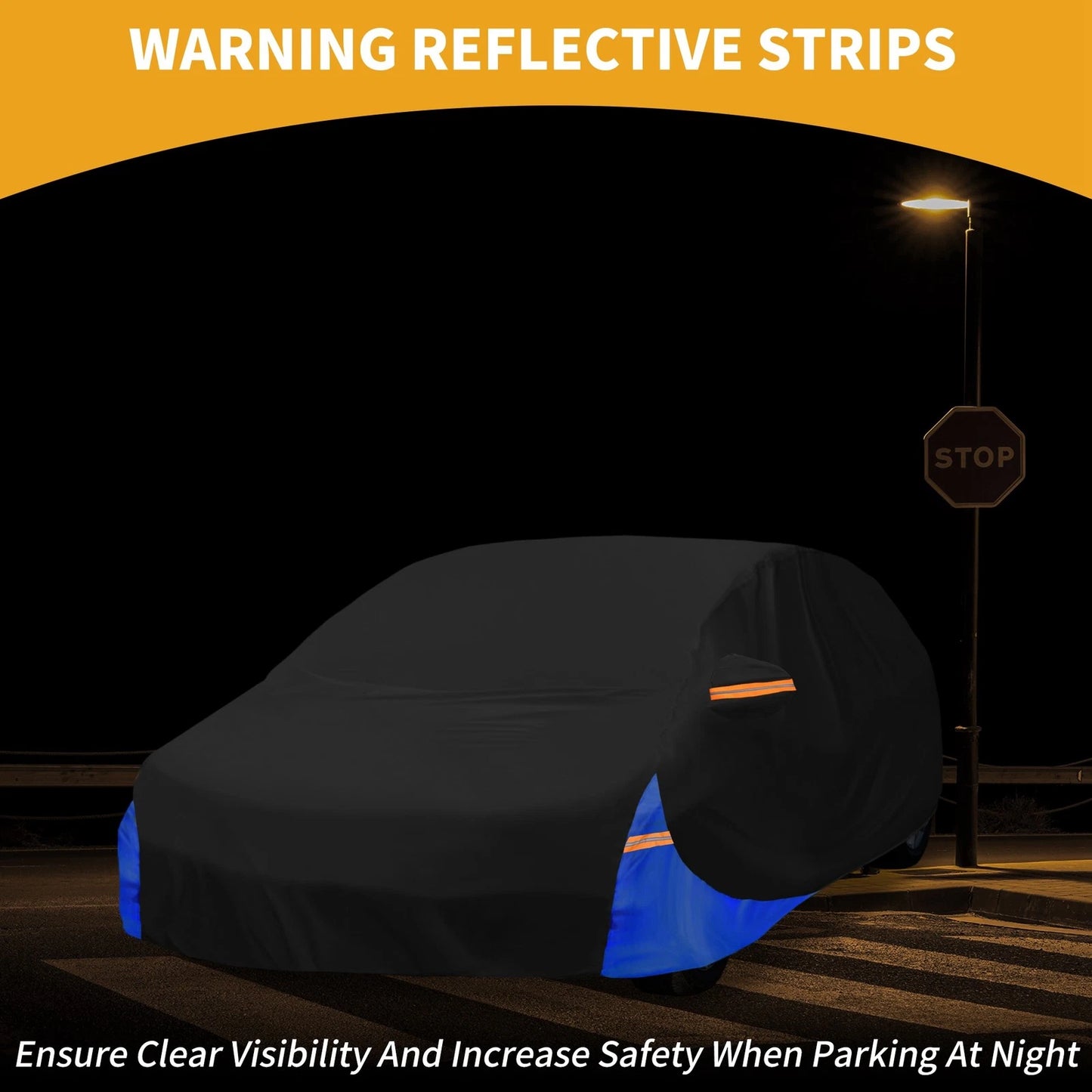Waterproof All Weather Car Cover for Ford Fiesta (210D-PU) 2011-2023
