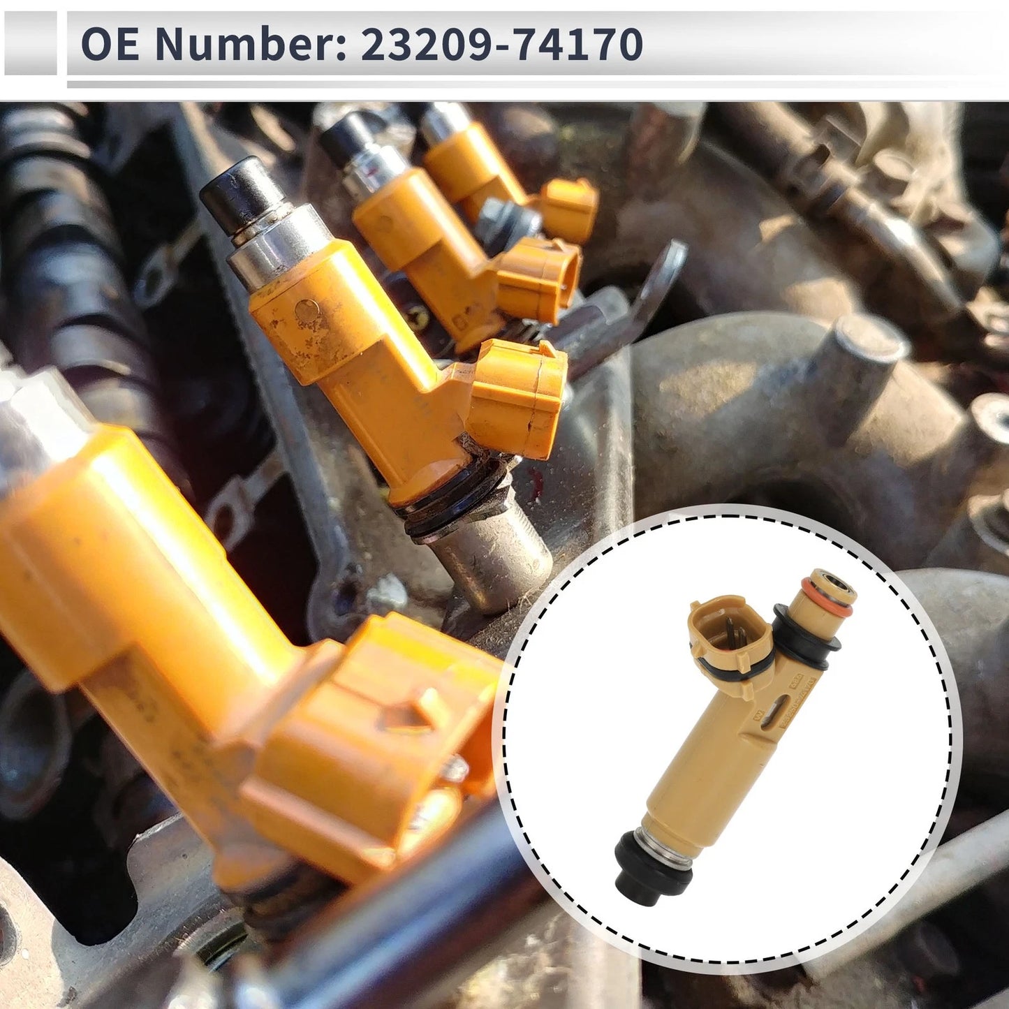 Fuel Injector 1 Pcs for Toyota Camry (2000–2001)
