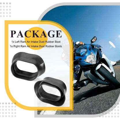 New Ram Air Direct Rubber Intake Boots for Suzuki GSXR 600/750 (2004-2005)