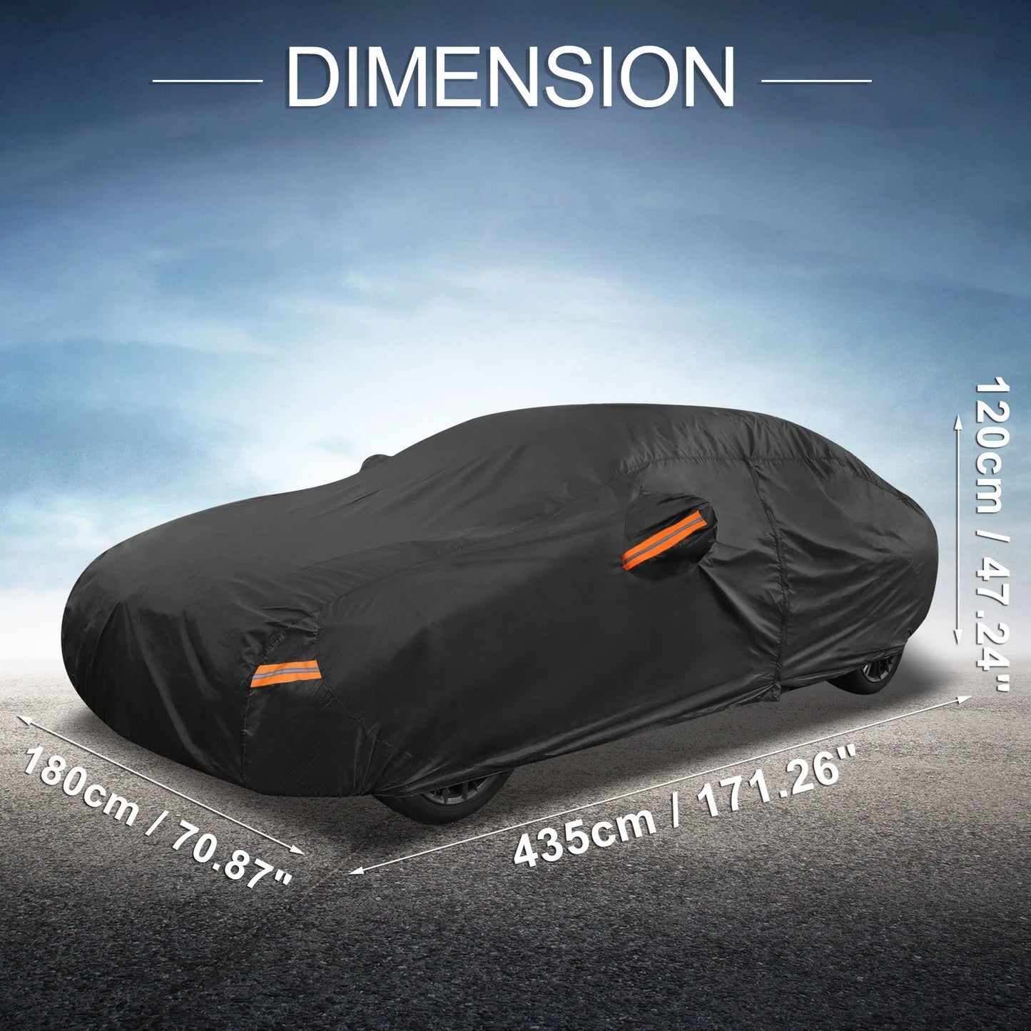 Waterproof Aluminum Film Car Cover for Subaru BRZ (2013-2023)