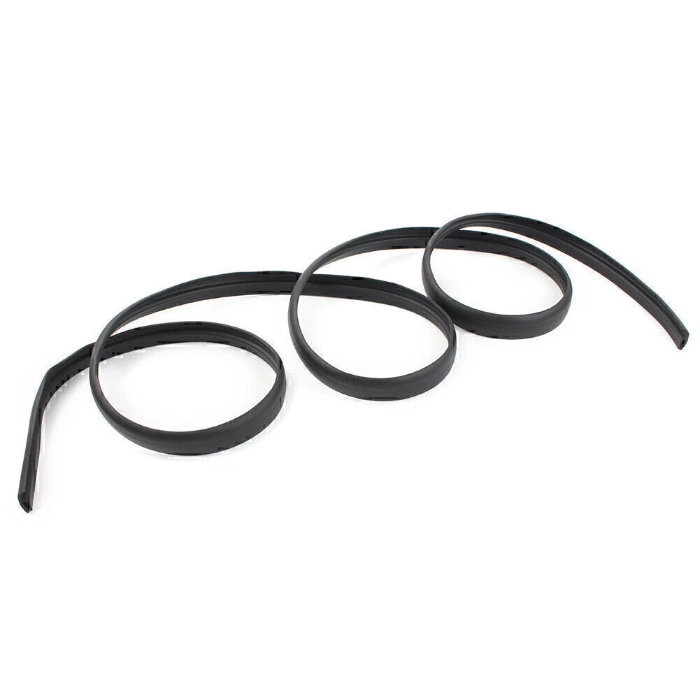 1.7m Black Seal Trim Moulding Strip for Front Windshield Panel (All Years)