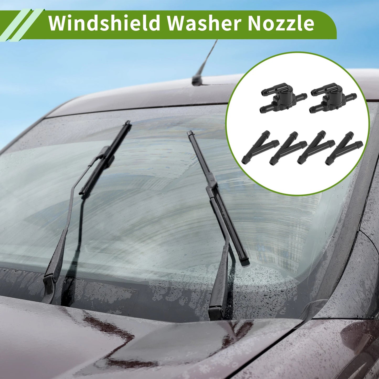 Windshield Washer Nozzle & Hose for Toyota