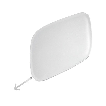 Silver Front Right Bumper Tow Hook Eye Cover for Toyota Prius (2019-2021)