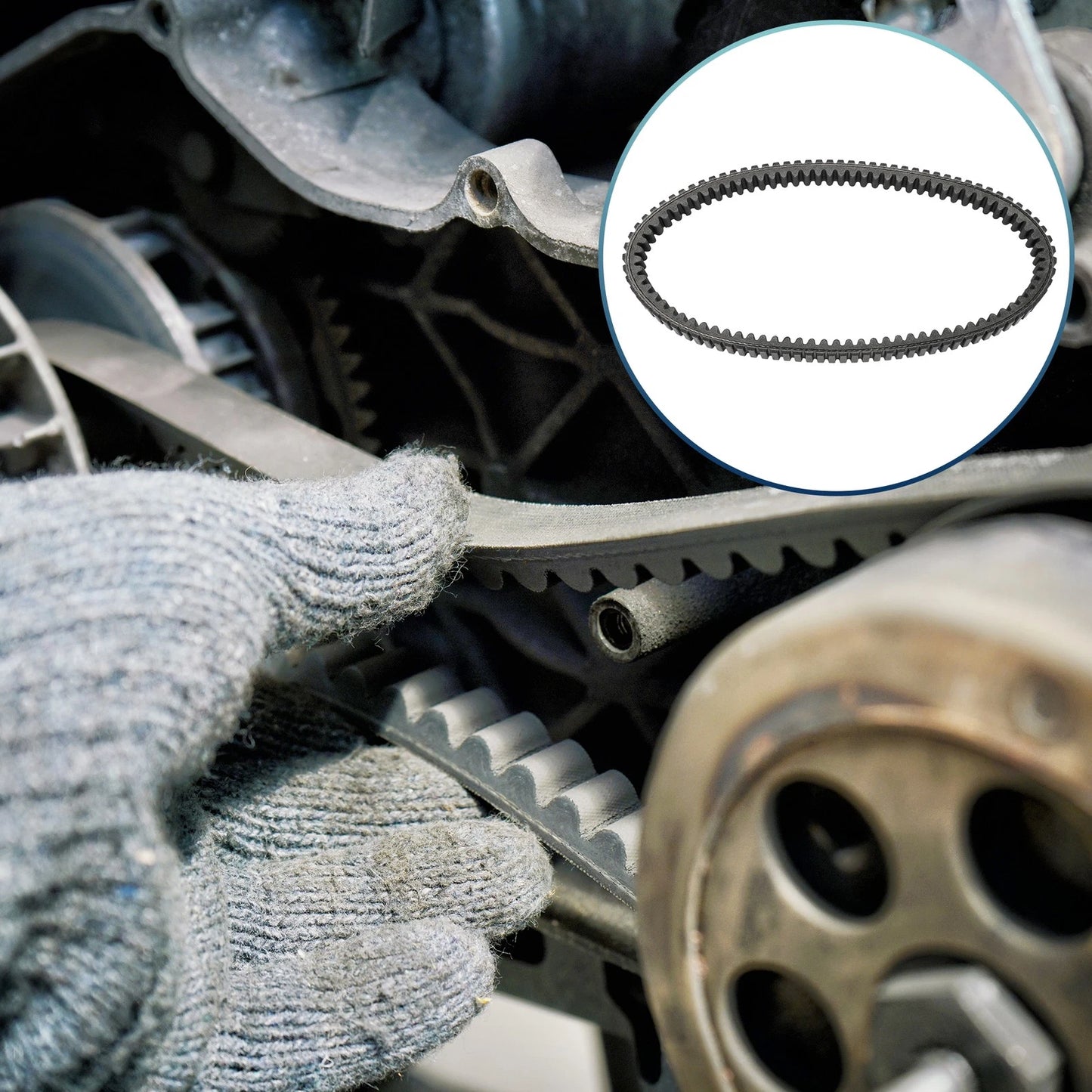 Drive Belt for Kawasaki KAF400 Mule 600/610 SX 4x4 SE