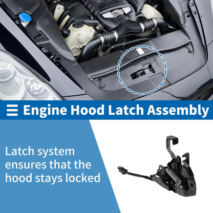 Hood Latch Assembly 1 Pc for Toyota Camry (2007–2011)