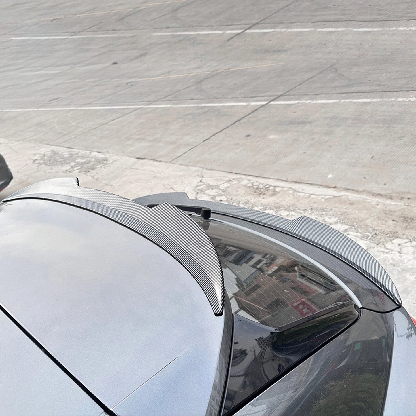 Rear Boot Spoiler + Middle Lip for Audi Q3 Sportback (2019-2024)