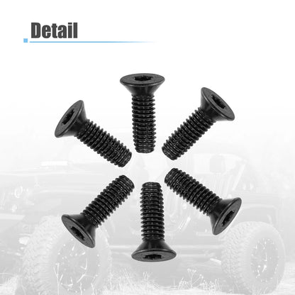 10 x Torx Screws for Jeep Wrangler CJ7 YJ TJ Tailgates (1976-2006)