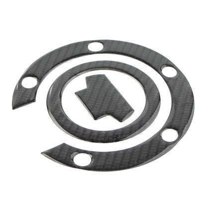 Carbon Fiber Look Fuel Cap Gel Protector for Yamaha YZF R6 (2006-2017)