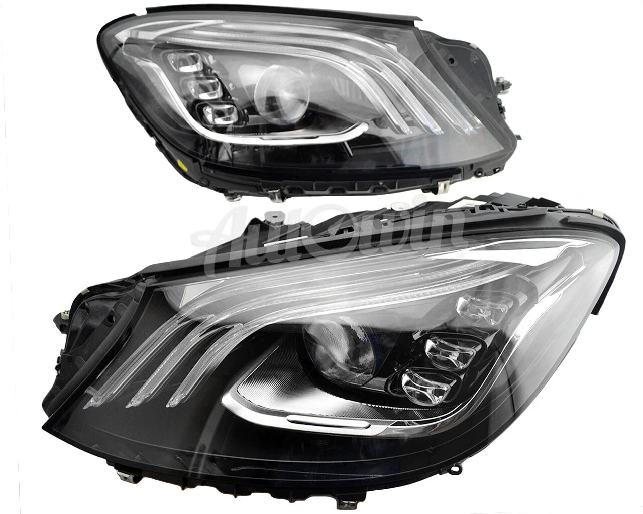 Full LED Headlight Set for Mercedes Benz S Class W222 (2014-2020)
