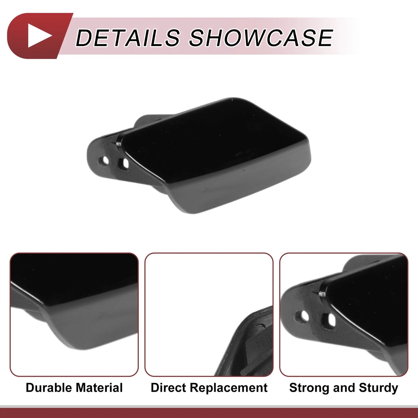 Front Right Bumper Trim Nozzle Cover for BMW 320i (2006-2013)