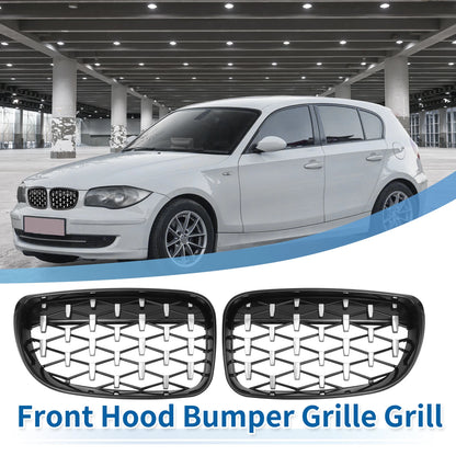 Hood Bumper Grille for BMW 128i 135i (2008-2013)  Grills